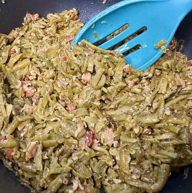 Quick and easy green beans