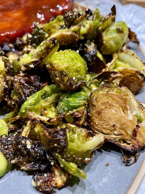 oven roasted brussels sprouts